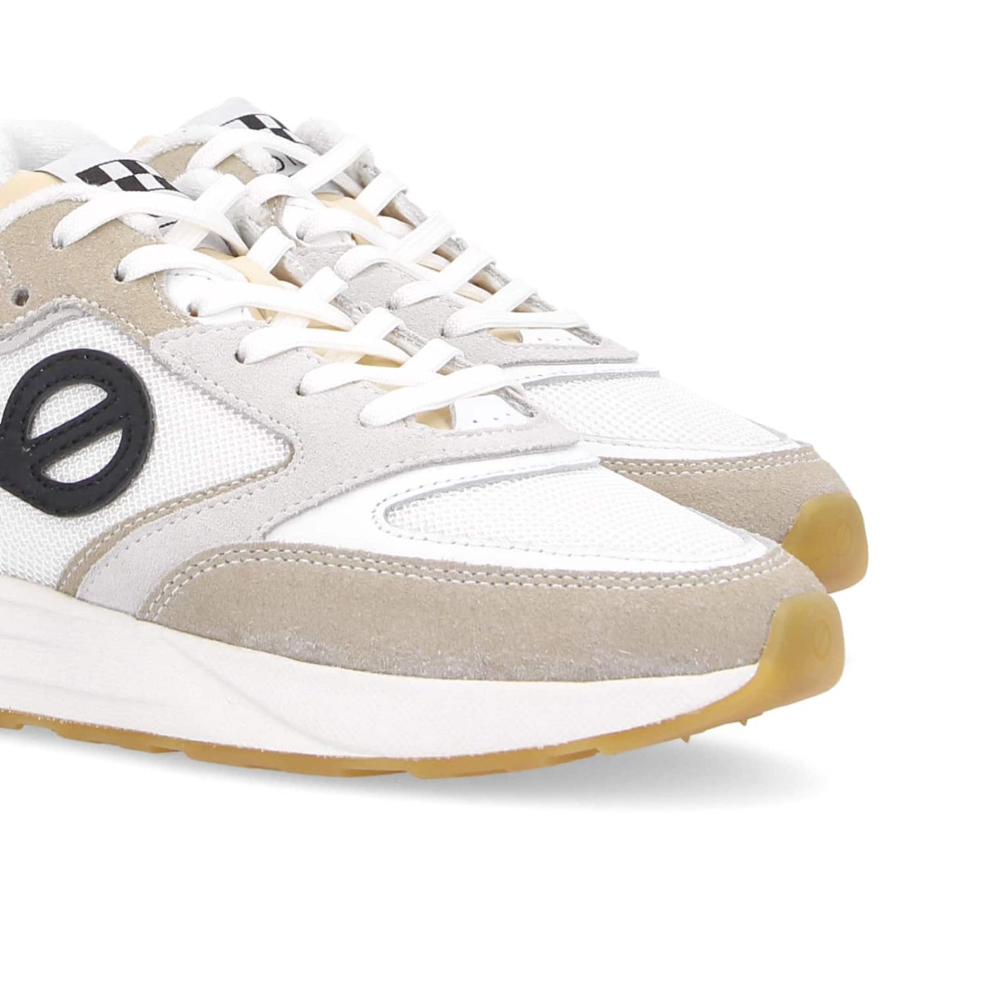 POWER JOGGER - SUEDE/MESH/SOFT - DOVE/WHITE/BLACK